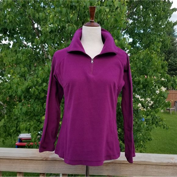Columbia Tops - Medium Columbia Quarter Fleece Pullover